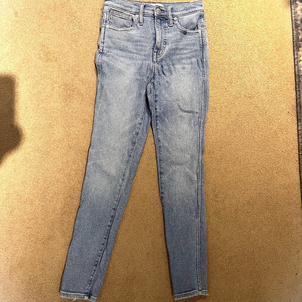 Madewell 10" Hi Rise Skinny, size 26